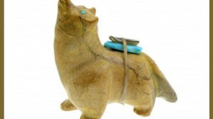 Travertine Zuni Rock Fetish Carving Material