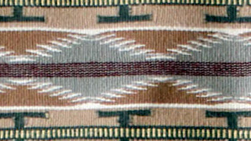 Wide Ruins Navajo Rug