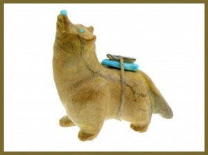 Travertine Zuni Rock Fetish Carving Material