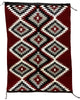 Shirley Sandoval, Rug, Eye dazzler, Navajo Hand Woven, 38" x 53"