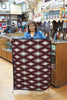 Bernice Toledo, Eye Dazzler, Navajo Handwoven Rug, 49” x 36”