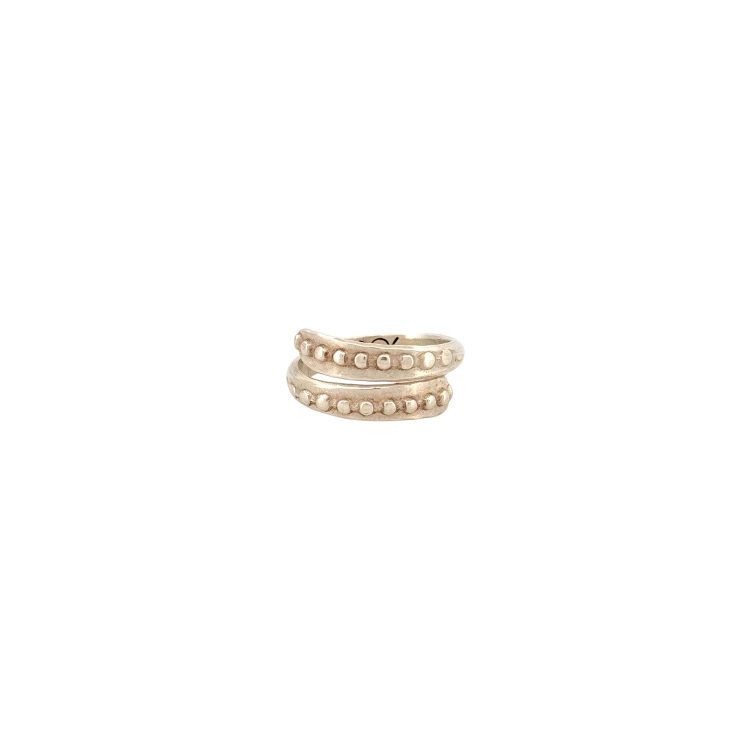 Norbert Peshlakai, Ring, Sterling Silver, Navajo, Adjustable 7 