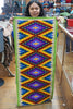 Kaylsey Sorrell, Rug, Eye Dazzler Design, Navajo Handwoven, 55” x 25 1/2”