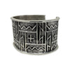 Aaron Anderson, Bracelet, Four Directions, Tufa Casting, Navajo, 7”