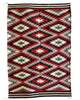 Ancita Begay, Eye Dazzler, Navajo Handwoven Rug, 62” x 42”