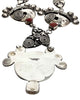 Alex Sanchez, Maiden Necklace, Mediterranean Coral, Navajo Handmade, 32"