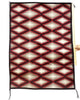 Bernice Toledo, Eye Dazzler, Navajo Handwoven Rug, 49” x 36”