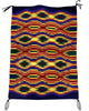 Velma Wauneka, Eye Dazzler, Navajo Handwoven Rug, 24” x 17”