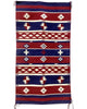 Bessie Yazzie, Chief Blanket, Navajo Handwoven Rug, 44” x 24”