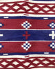 Bessie Yazzie, Chief Blanket, Navajo Handwoven Rug, 44” x 24”