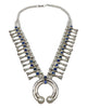 Joelias Draper, Necklace, Denim Lapis, Navajo, 21"