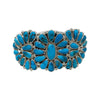 Justin & Saraphina Wilson, Bracelet, Sleeping Beauty Turquoise, Navajo, 6 3/4"