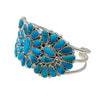 Justin & Saraphina Wilson, Bracelet, Sleeping Beauty Turquoise, Navajo, 6 3/4"