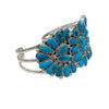 Justin & Saraphina Wilson, Bracelet, Sleeping Beauty Turquoise, Navajo, 6 3/4"