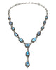 Freddie Maloney, Necklace, Golden Hills Turquoise, Navajo, 40"