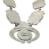 Hemerson Brown, Necklace, Overlay, Sterling Silver, Navajo, 29"