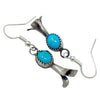 Marie Kirlie, Necklace, Earring, Kingman Turquoise, Navajo, 30"