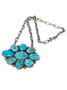 Freddie Maloney, Necklace, Kingman Turquoise, Navajo, 29"