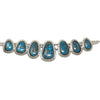 Lyanne Goodluck, Necklace, Persian Turquoise, Navajo, 26"