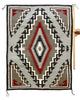 Miriam Cornfield, Ganado Red, Navajo Handwoven Rug, 39" x 49"