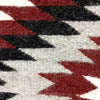 Shirley Sandoval, Rug, Eye dazzler, Navajo Hand Woven, 38" x 53"