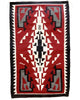 Norma Frances, Rug, Ganado Red, Navajo Hand Woven, 35"x 56"