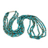 Vintage, Necklace, Kingman Turquoise, Navajo, Circa 2000s, 36"