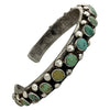 Ray Betsoi, Bracelet, Multi Turquoise, Navajo, 6 1/4"