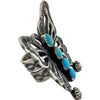 Eva & Linberq Billah, Ring, Nevada Turquoise, Sterling Silver, Navajo, 6