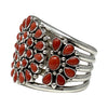 Tiffany & Melvin Jones, Bracelet, Mediterranean Coral, Navajo, 7"