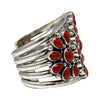 Tiffany & Melvin Jones, Bracelet, Mediterranean Coral, Navajo, 7"