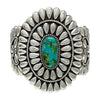 Thomas Jim, Bracelet, Sonoran Gold Turquoise, Navajo, 6 3/4"