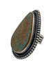 Ernest Roy Begay, Ring, Royston Turquoise, Navajo, 10