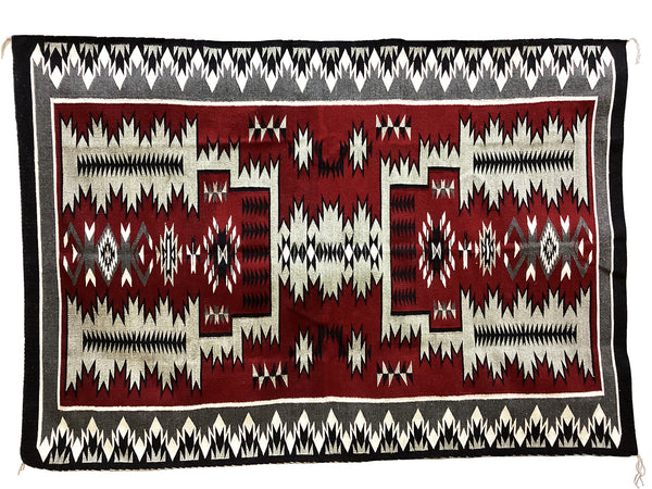 Lolita Williams, Rug, Storm Pattern, Navajo Handwoven, 59