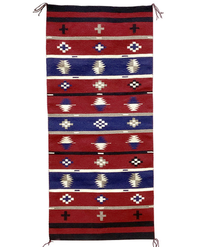 Bessie Yazzie, Chief Rug, Navajo Handwoven, 25