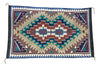 Anita Watchman, Burntwater Rug, Navajo Handwoven, 48" x 28 1/2"