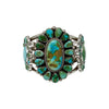 Melvin, Tiffany Jones, Bracelet, Sonoran Gold Turquoise, Navajo, 7"