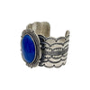 Hank Vandever, Bracelet, Blue Lapis, Navajo, 6 3/4"