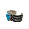 Harry Yazzie, Bracelet, Sleeping Beauty Turquoise, Navajo, 6 3/4"