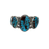 Freddie Maloney, Bracelet, Egyptian Turquoise, Navajo, 6 1/2"