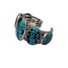 Freddie Maloney, Bracelet, Egyptian Turquoise, Navajo, 6 1/2"