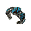 Freddie Maloney, Bracelet, Egyptian Turquoise, Navajo, 6 1/2"