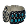 Vintage, Bracelet, Sleeping Beauty Turquoise, Navajo, Circa 1970s, 7 1/4"