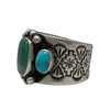 HSJ Hallmark, Ring, Kingman, Pilot Mountain, Sterling Silver, Navajo, 8