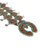 Melvin, Tiffany Jones, Necklace, Sonoran Gold Turquoise, Coral, Navajo, 34"