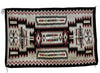 Carolyn,Theresa Begay, Storm Pattern, Navajo Handwoven, 80” x 51”