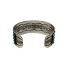 Jeremy Delgarito, Bracelet, Hogan, Kingman Turquoise, Navajo, 7"