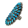 Eunise Wilson, Ring, Sleeping Beauty Turquoise, Navajo Handmade, 9