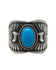 Derrick Gordon, Ring, Sleeping Beauty Turquoise, Navajo, 8