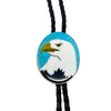 Calvin Desson, Bolo Tie, Multicolor, Navajo Handmade, 48"